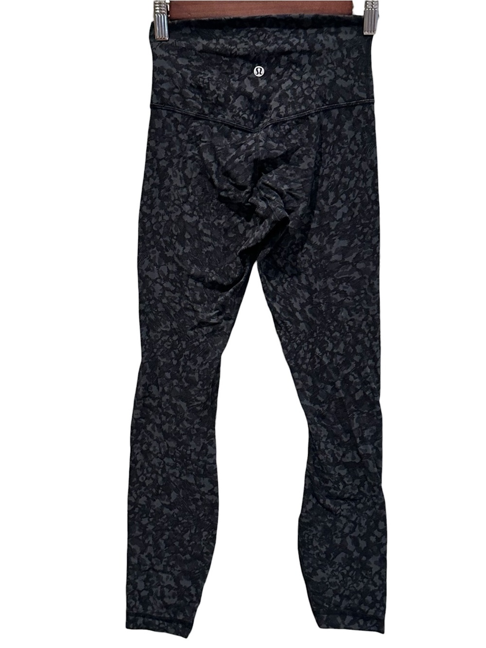 Lululemon Align Pant II 25" Formation Camo Deep Coal Multi Leggings Size 2 - Picture 5 of 7